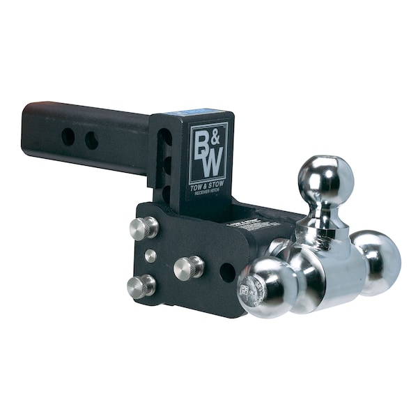 B&W Trailer Hitches B&W Trailer Hitches TS20049B Tow & Stow -1-7/8" 2" & 2-5/16" Ball 7" Drop 7.5" Rise TS20049B - main